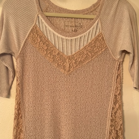 Upcycled crochet and lace gypsy boho free people maxi dress - Picture 7 of 14